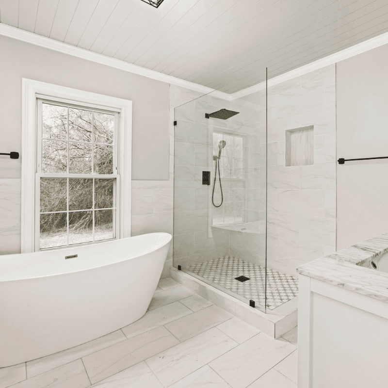 Tile installation by 3AP Construction