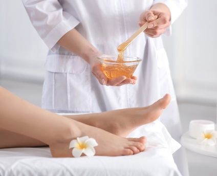 Eyebrow and facial waxing