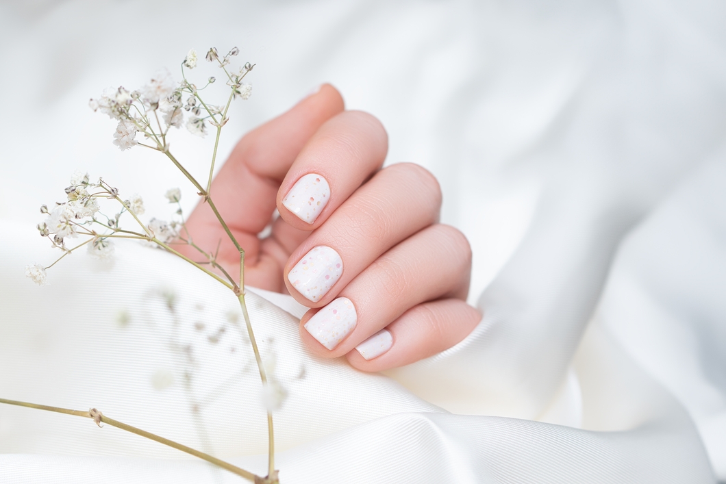Gel polish manicure colors