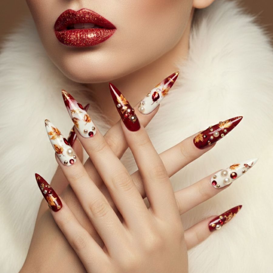 Fresh manicure at Today's Nails & Head Spa in Loveland, CO