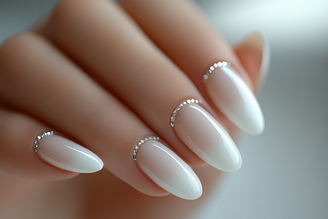 Chrome nail finish