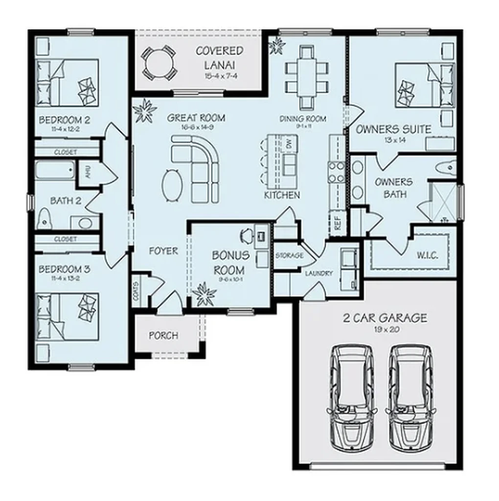 Floor plan one