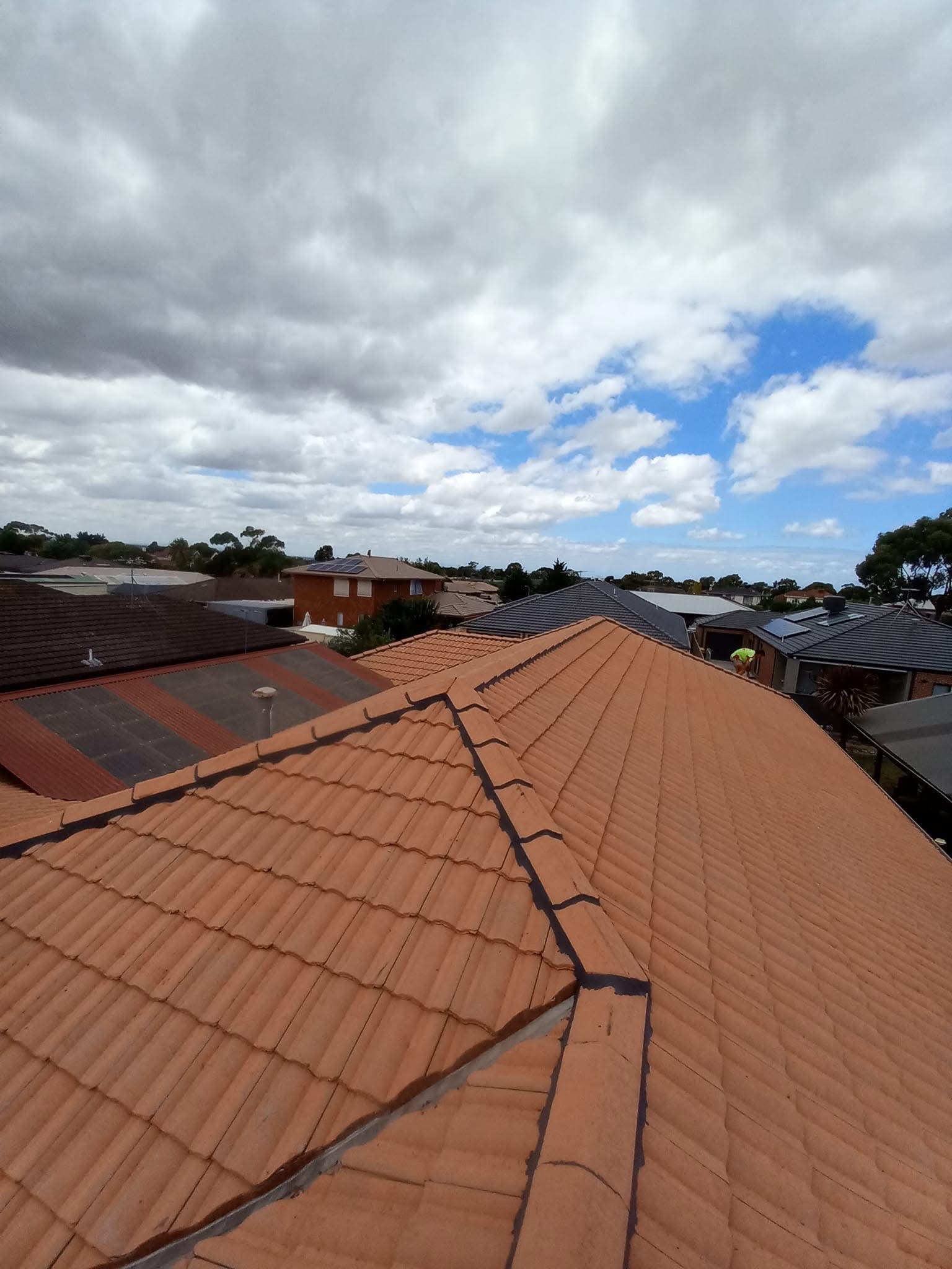 Roof repair work Melbourne