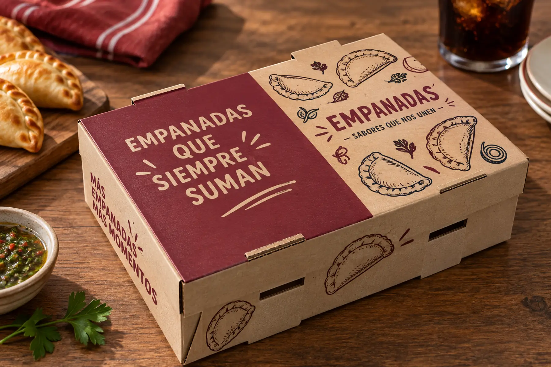 Cajas para gastronomía