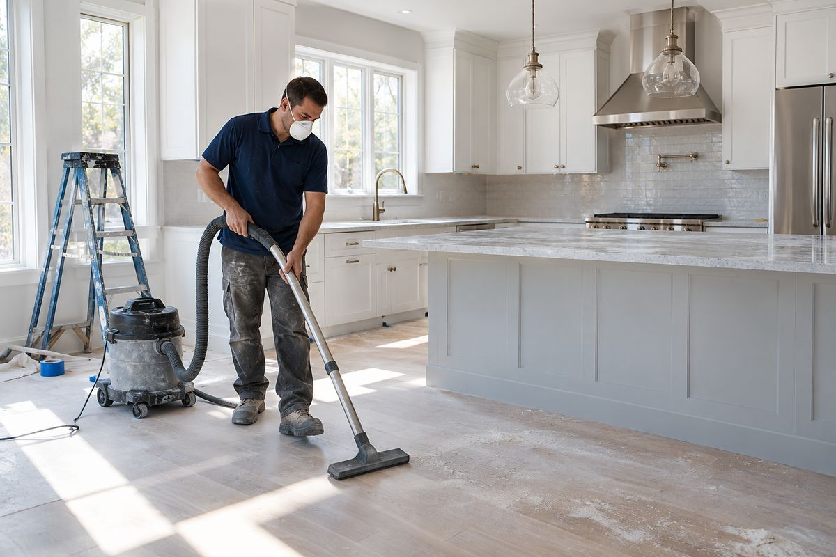 After construction and remodeling service in Tucson, AZ