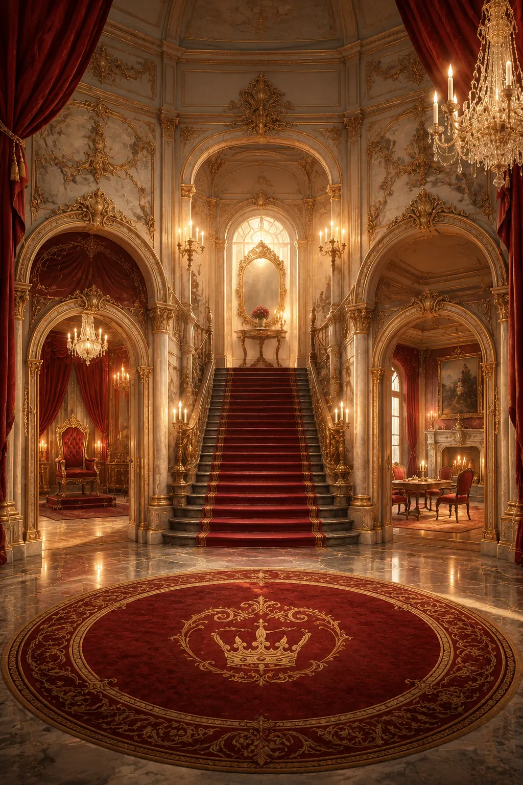 La sala del castello