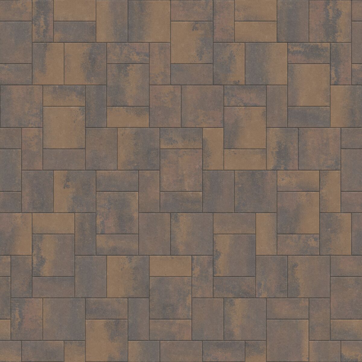Tan/Brown/Charcoal — Belgard Catalina Grana DF color option