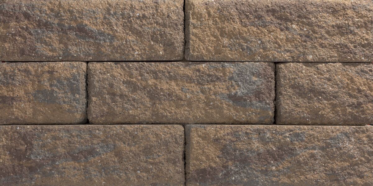 Highland Stone retaining wall block by Belgard
