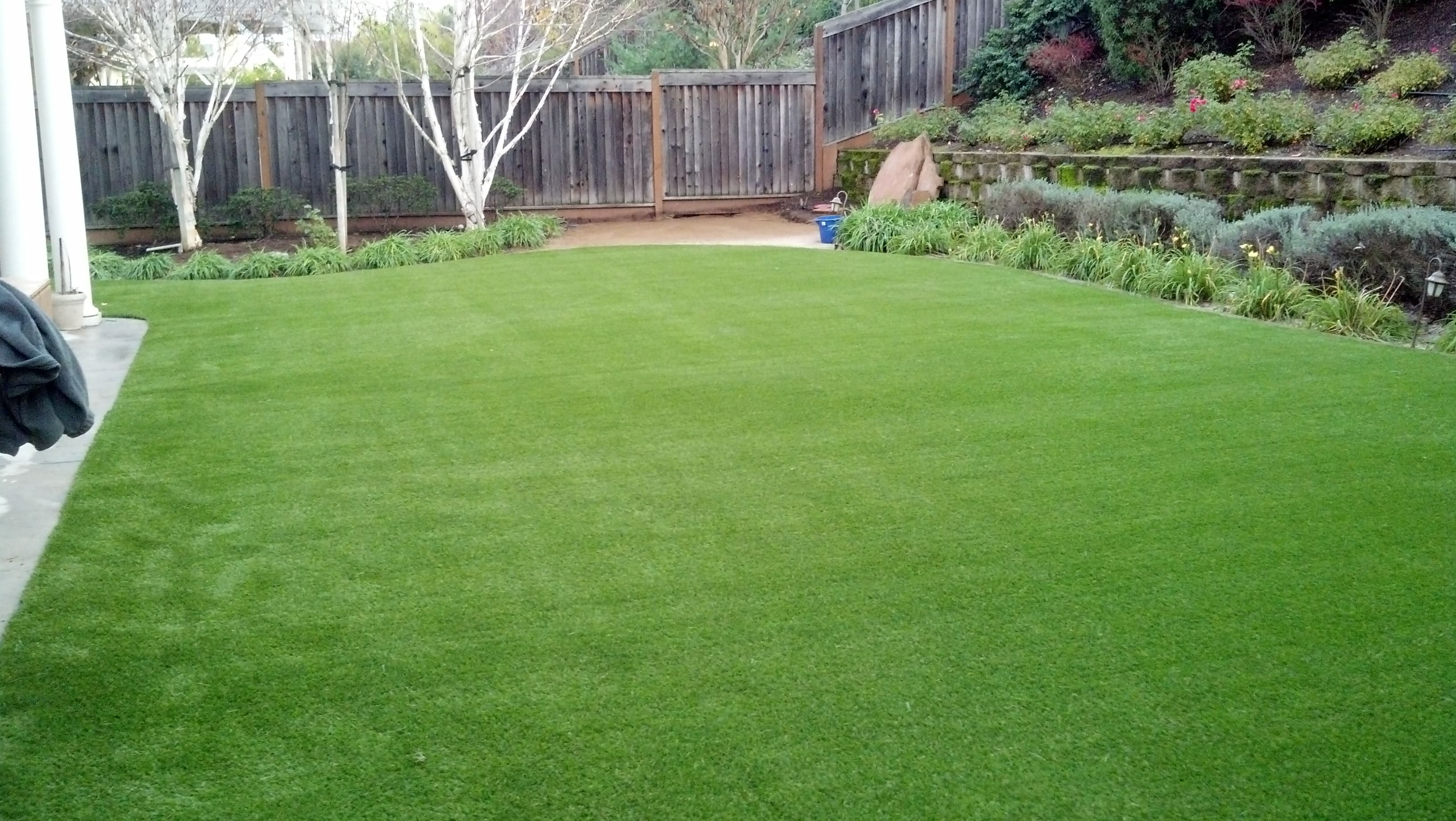 Paver driveway and walkway installation at a residential home in Brentwood, CA - Paradise Building Materials