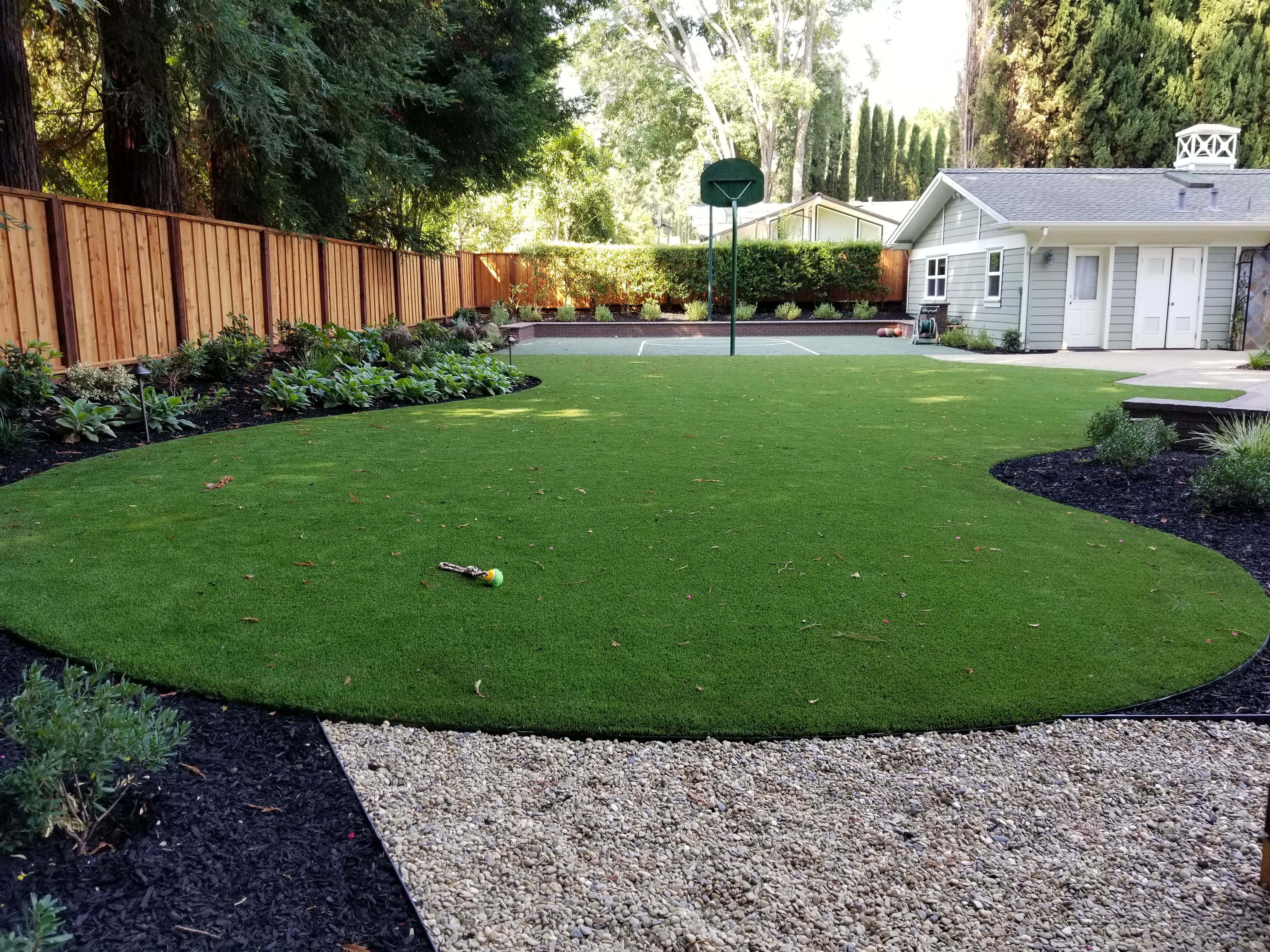 Paver driveway installation at a modern home in Brentwood, CA - Paradise Building Materials
