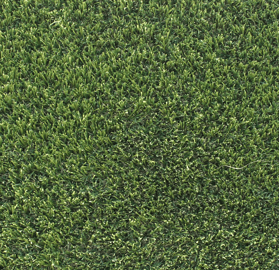 Willow synthetic lawn sample at Paradise Building Materials in Brentwood, CA