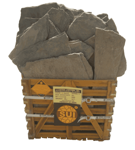 Antique Rustic — Stone Universe Flagstone color option