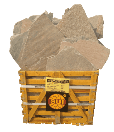 Antique Gold — Stone Universe Flagstone color option