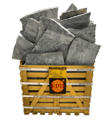 Ebony Black — Stone Universe Flagstone color option