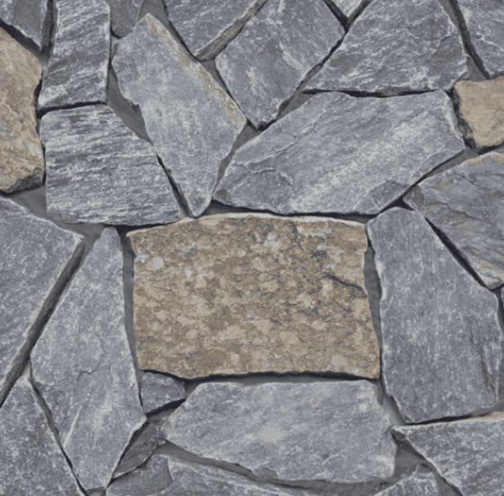Thin Veneer Fieldstone - Silver Pearl — Stone Universe Stone Veneer color option