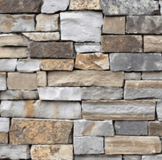 Thin Veneer Ledge - Creekside Blend — Stone Universe Stone Veneer color option