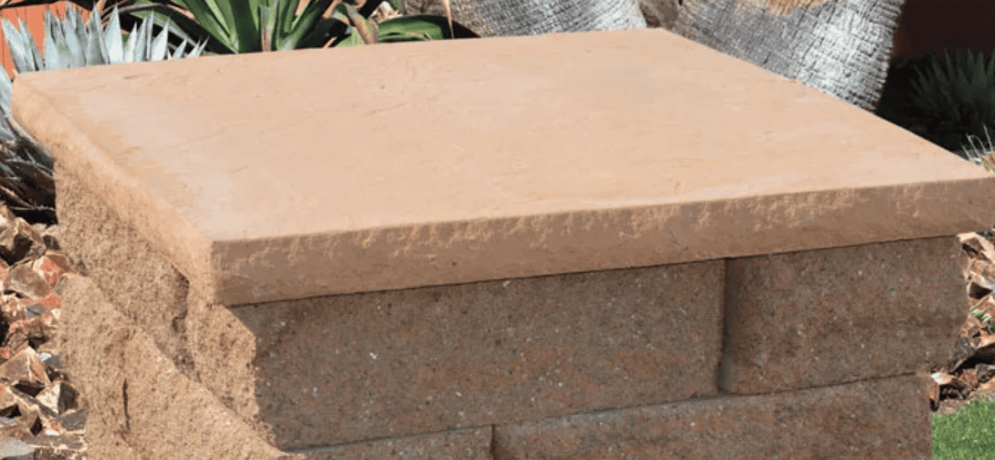 Basalite Column Cap at Paradise Building Materials in Brentwood, CA