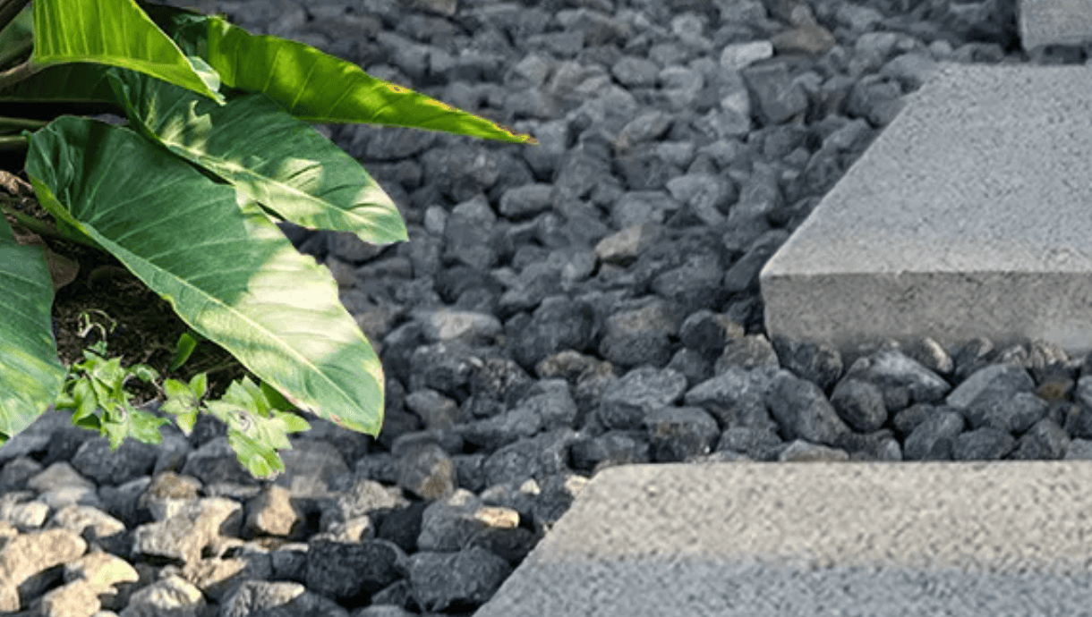 Basalite Stepping Stone at Paradise Building Materials in Brentwood, CA