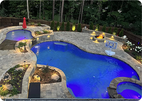 Custom Pool Features That Define the Experience