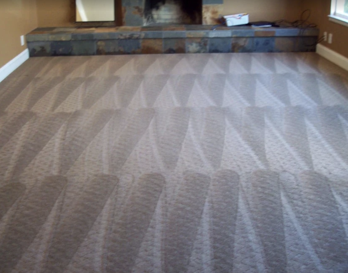 Floor Cleaning — Hardwood scrub and polish in West End lobby