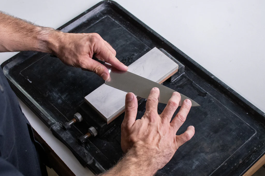 Sharpening process