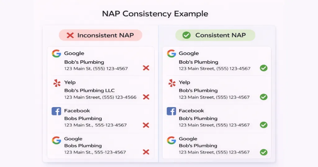 nap consistency example