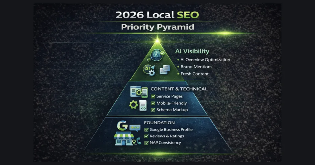 local seo priority pyramid