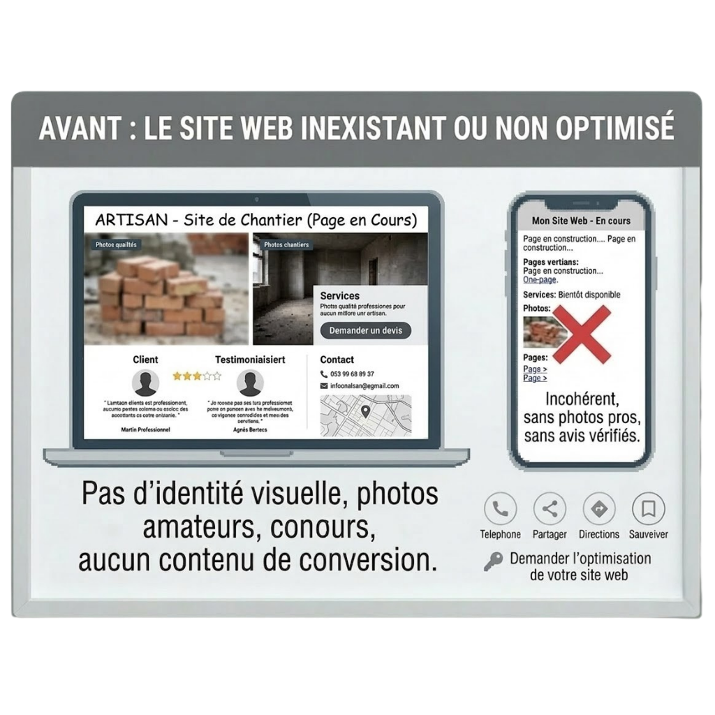 Avant site web