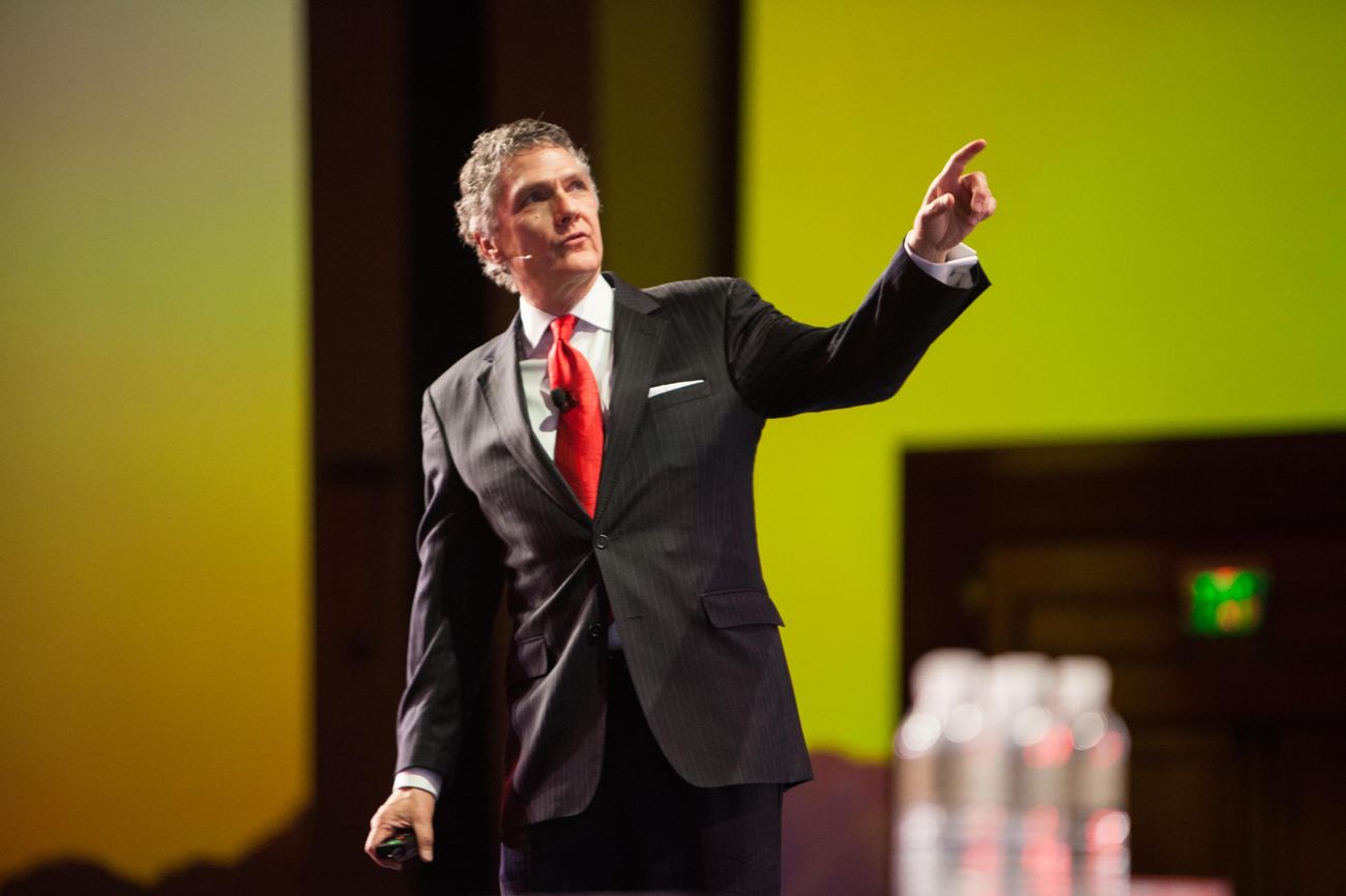 Scott Keffer delivering a mainstage keynote