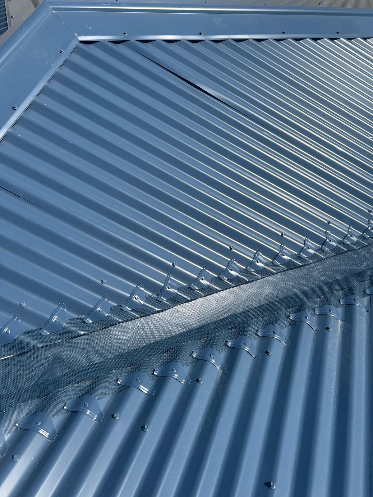 Deep Ocean Colorbond Roof Gutter Guard Installation