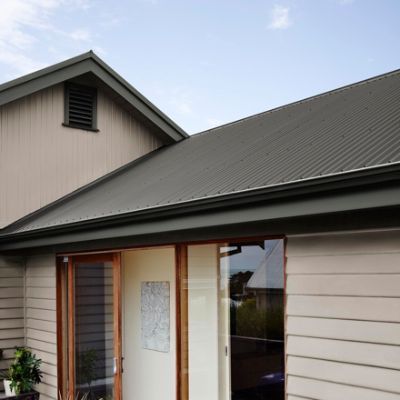 Night Sky Colorbond Roof Gutter Guard Installation