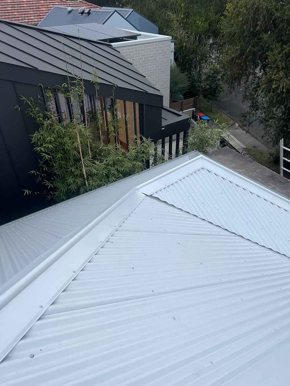 Southerly Colorbond Roof Gutter Guard Installation