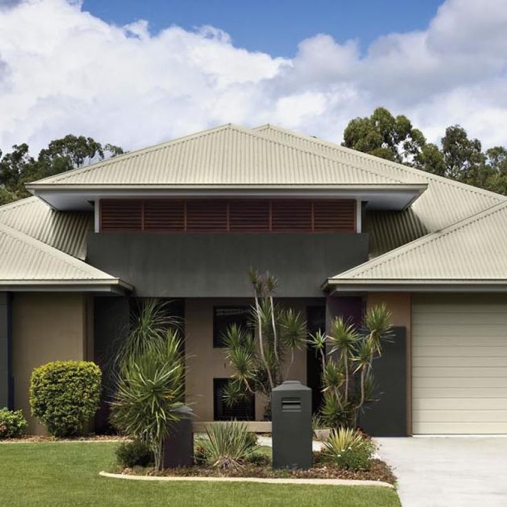 Evening Haze Colorbond Roof Gutter Guard Installation