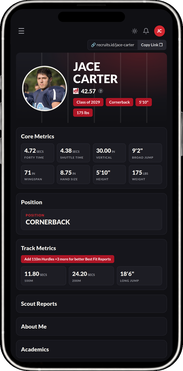 EndZoneIntel player profile
