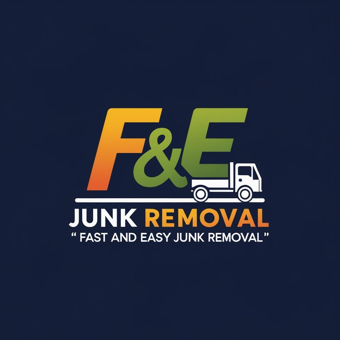 Fast and easy junk removal logo