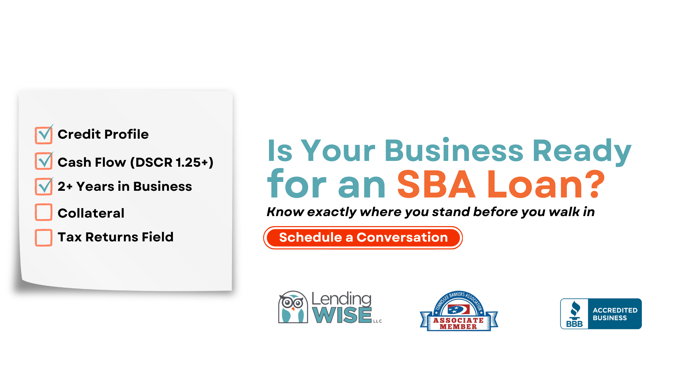 Header for Blog - Is your business ready for an SBA Loan? Header for Blog - Is your business ready for an SBA Loan?