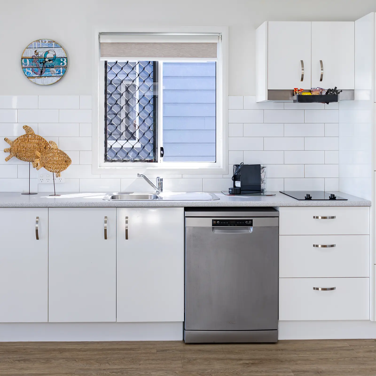 Romantic getaway Nambucca Heads open plan living area