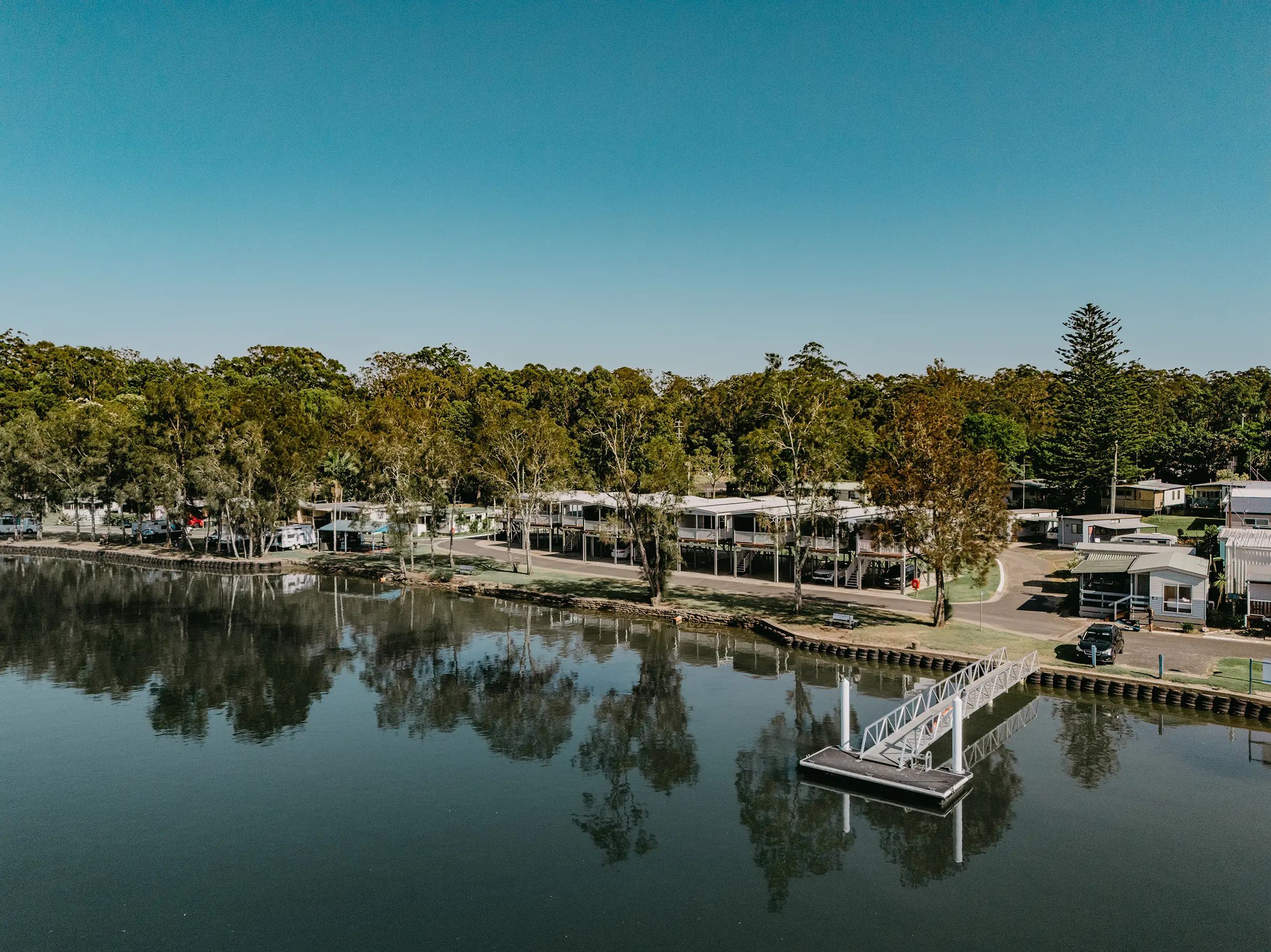 Elevated cabins Nambucca Heads holiday park