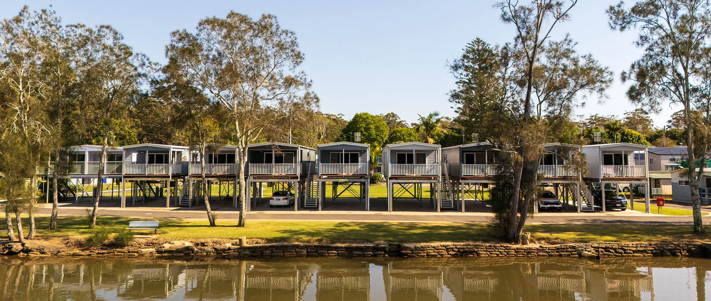 Elevated cabins Nambucca Heads holiday park