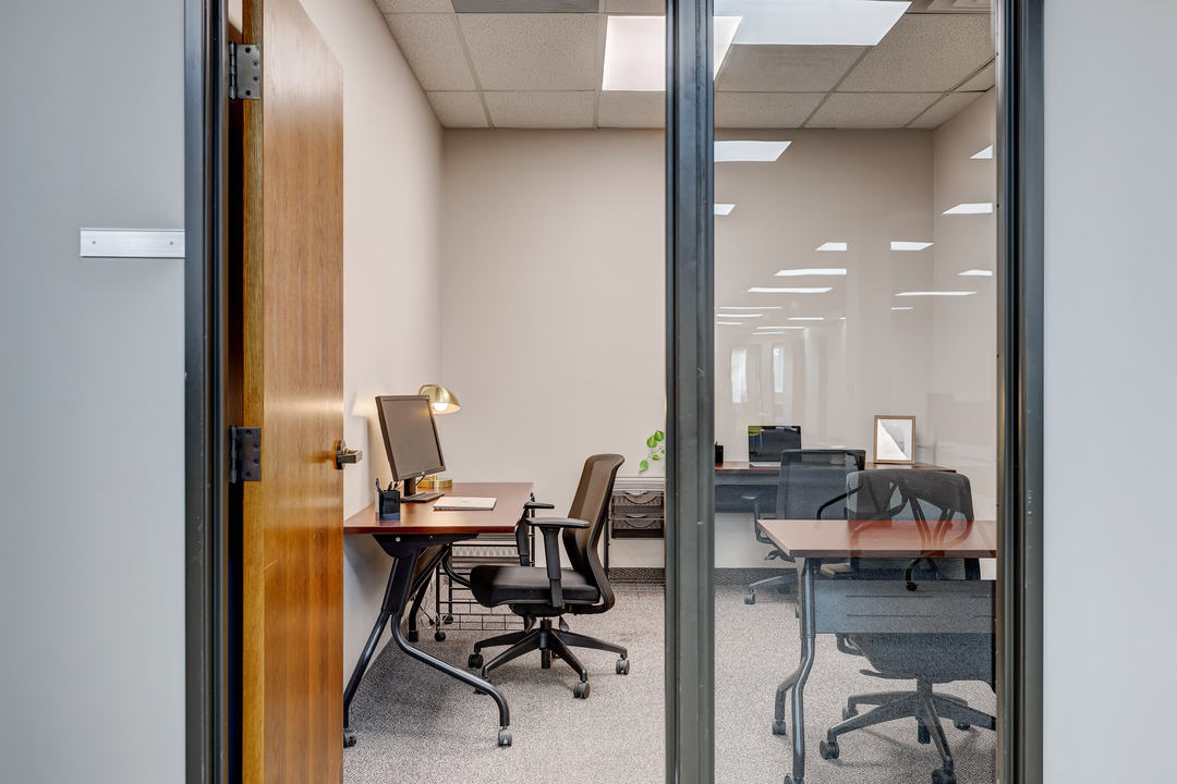 Optional access to private office space on-site