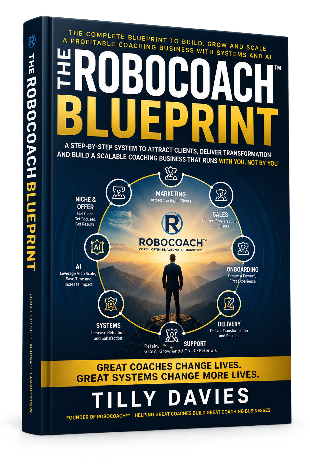 The RoboCoach Blueprint book by Tilly Davies