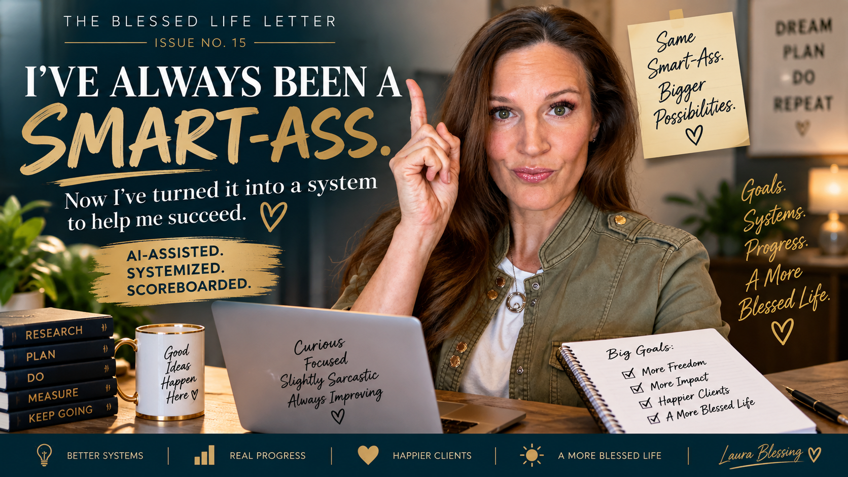 The Blessed Life Letter: I've always been a smart-ass