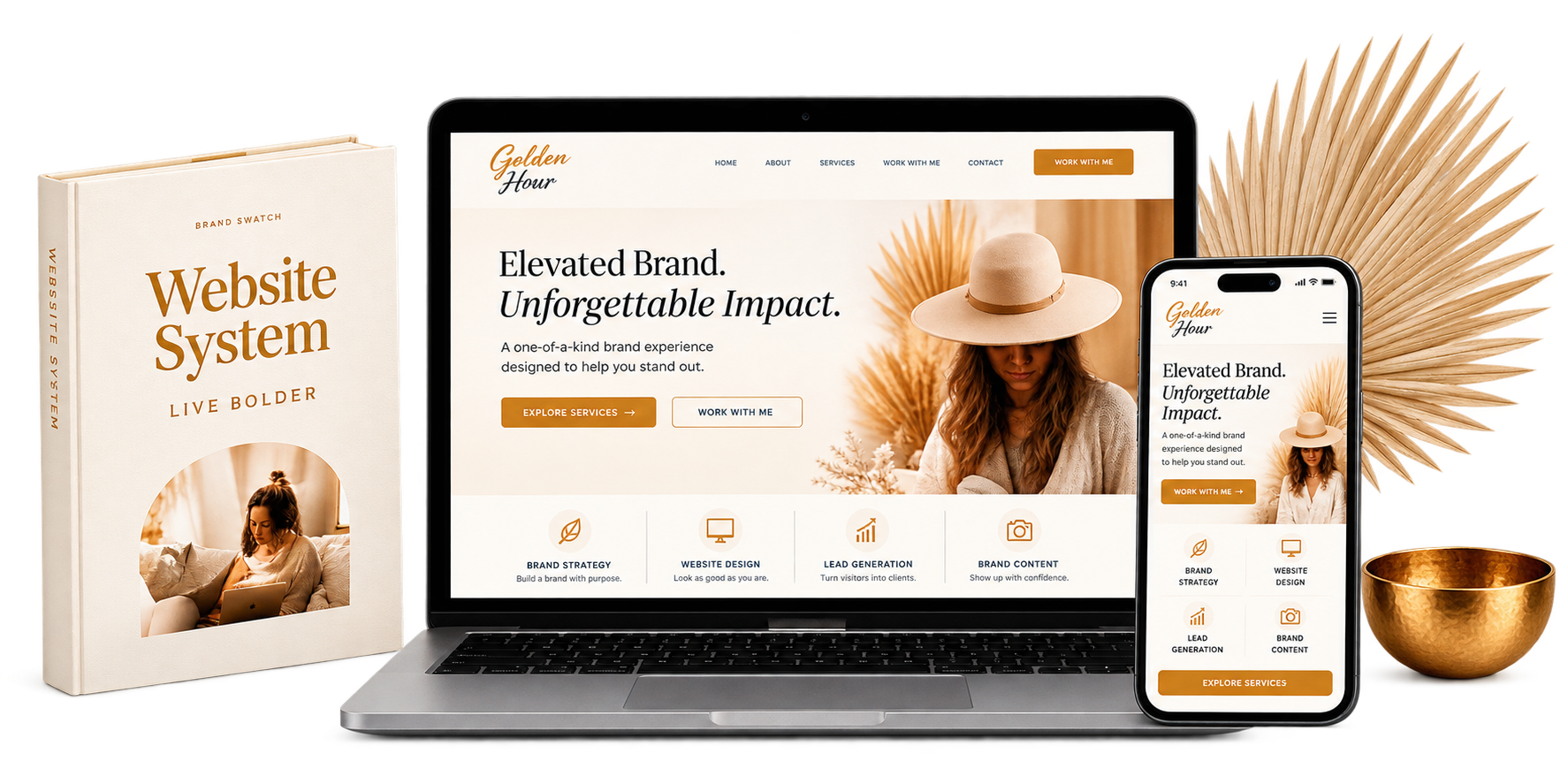 Brand Swatch Studio Website Build