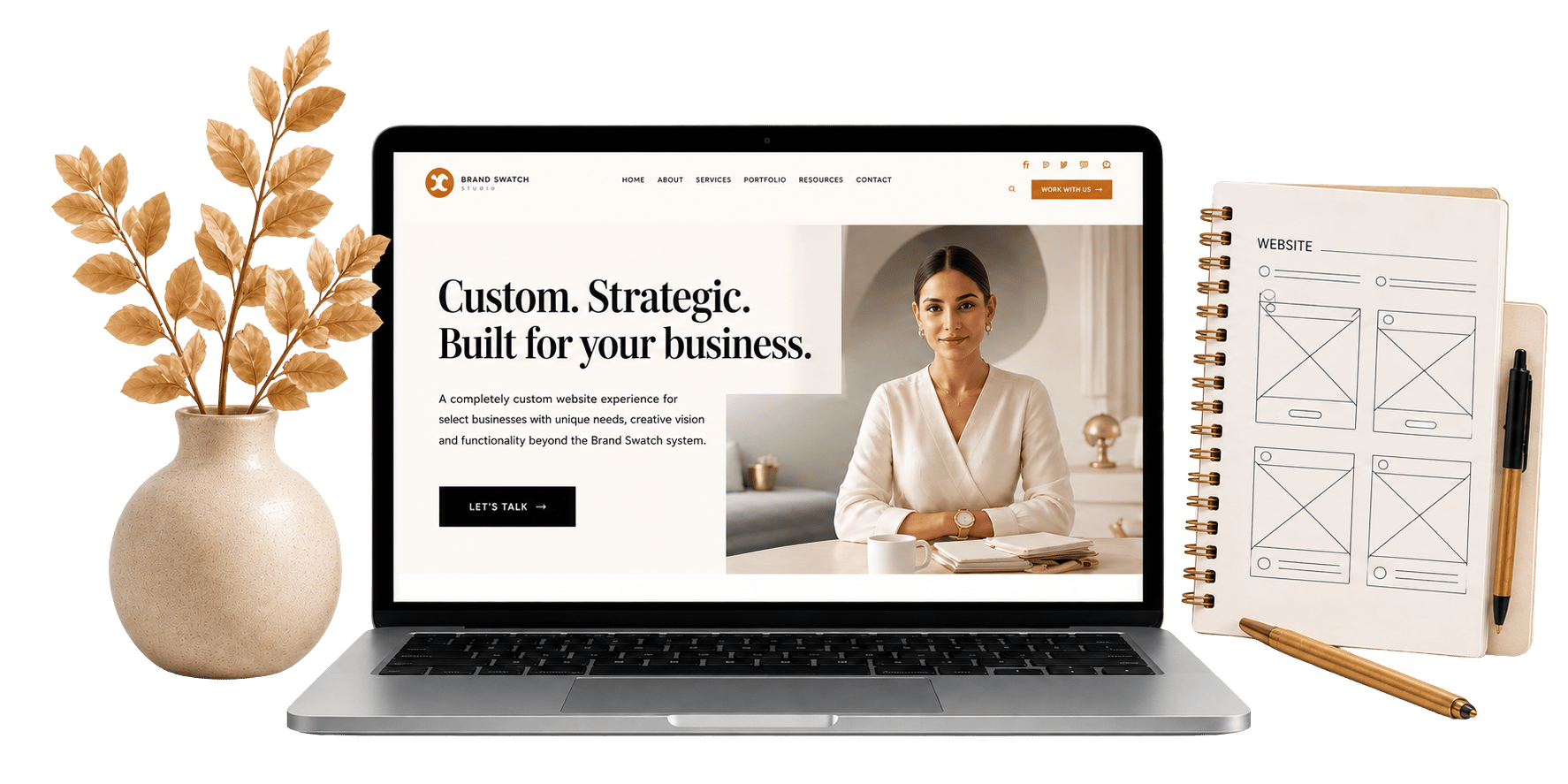 Brand Swatch Studio DIY Website System