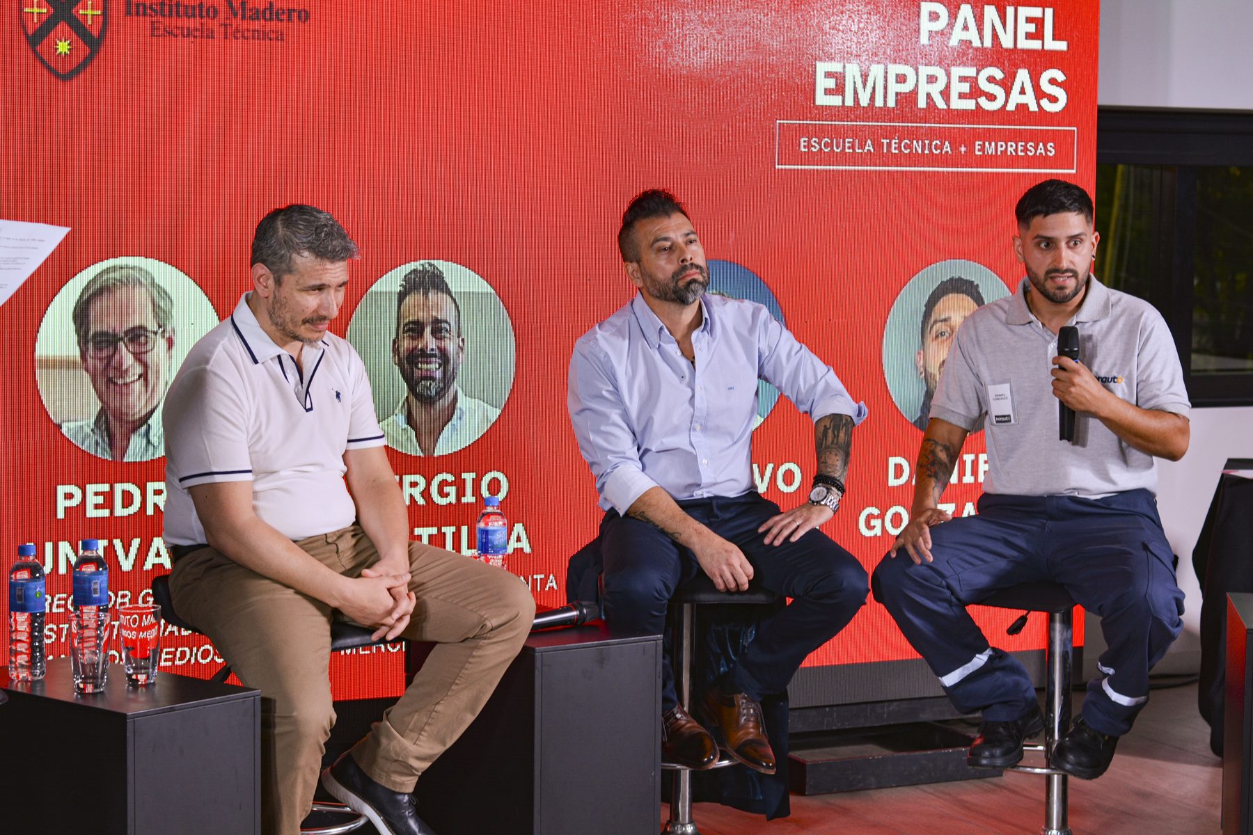 Panel de empresas: Daniel González (Norauto); moderó Pedro Univaso.