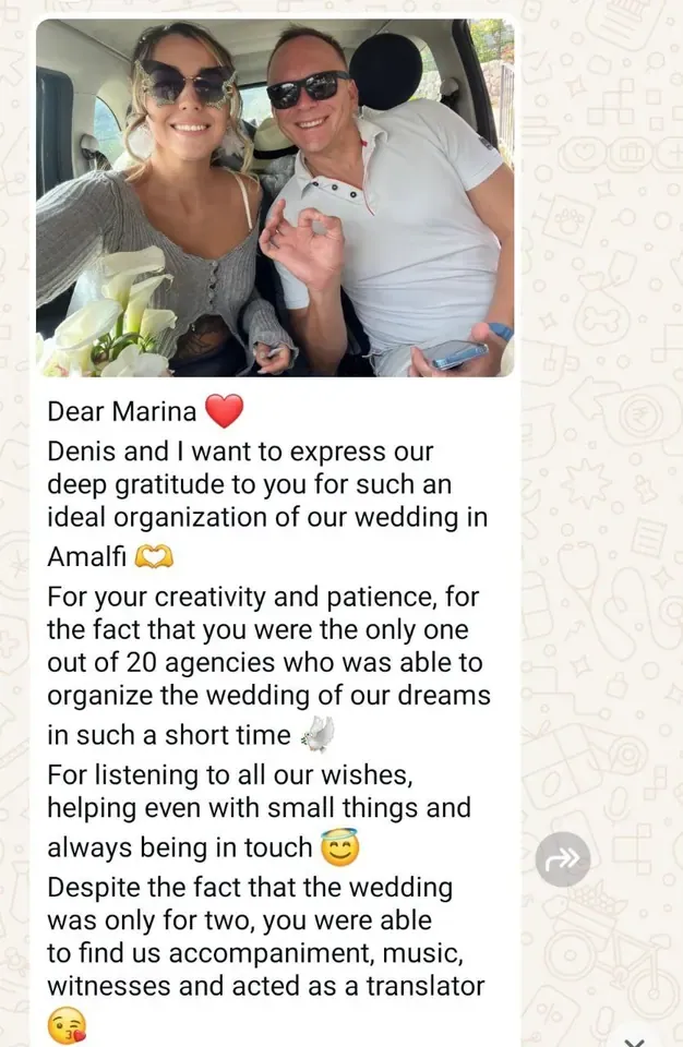 Words from our couples