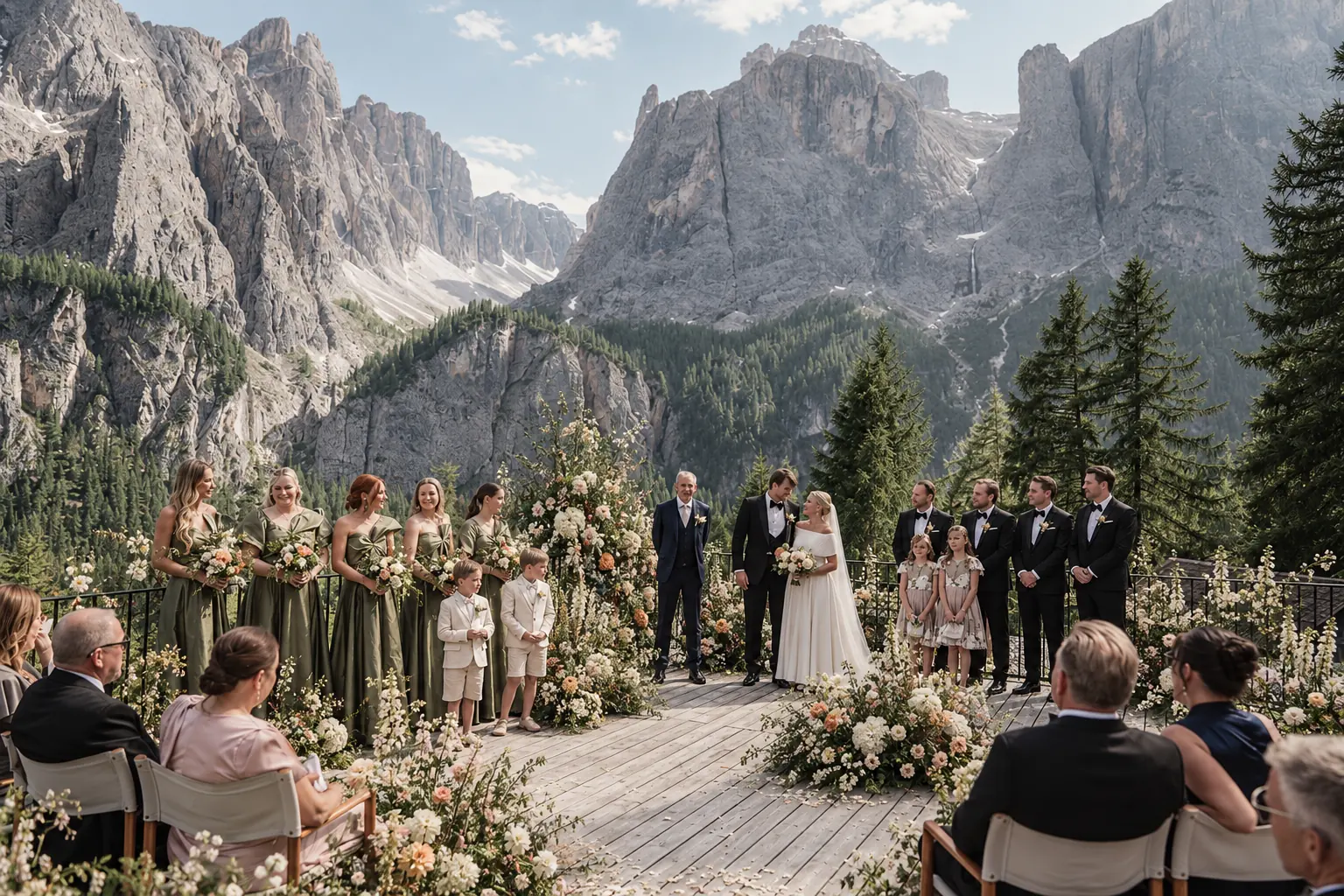 An authentic Italian wedding celebration