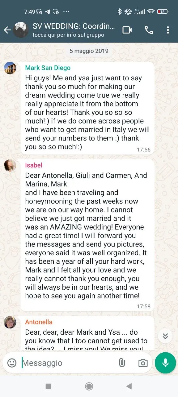 Authentic message from a couple 7