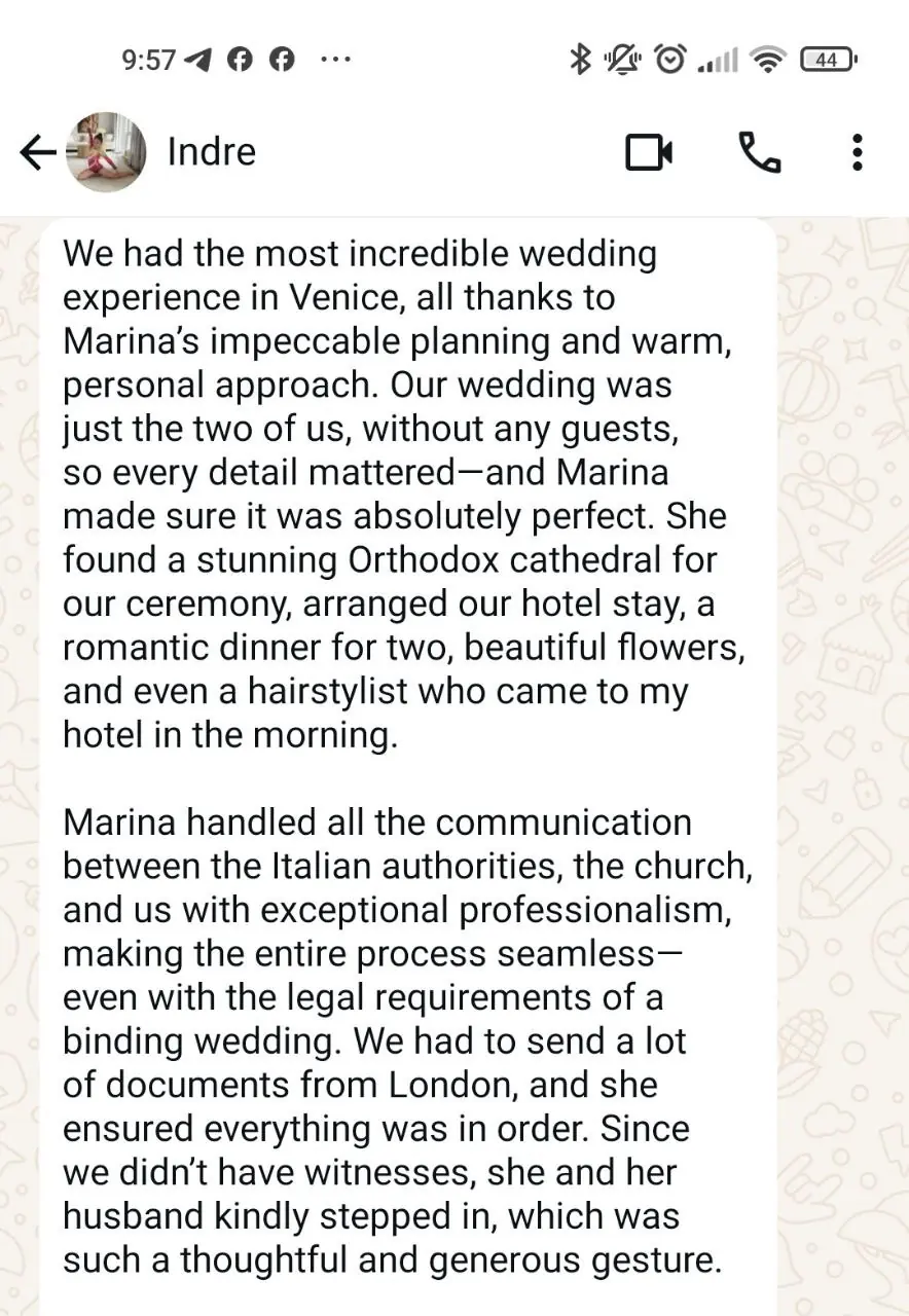 Authentic message from a couple 18