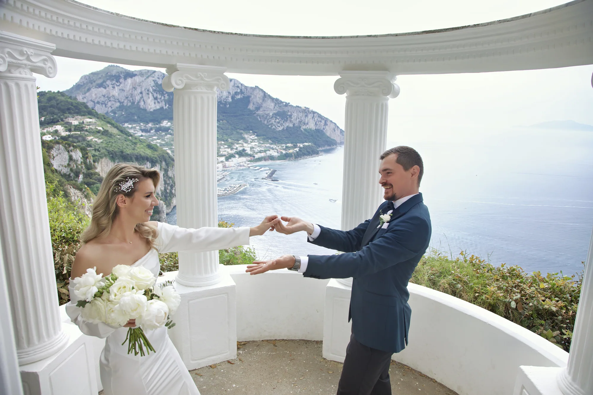 Luxury wedding in Italy